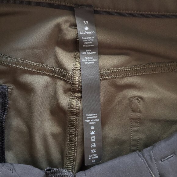 lululemon athletica Green Chinos Relaxed Fit - Picture 2 of 5